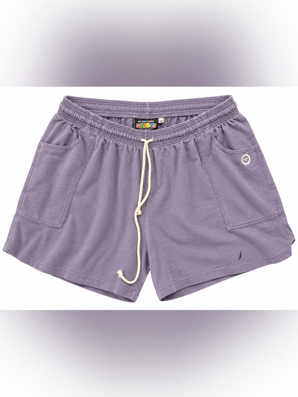 Big Bud Press Lavender Drawstring Athletic Men’s Shorts